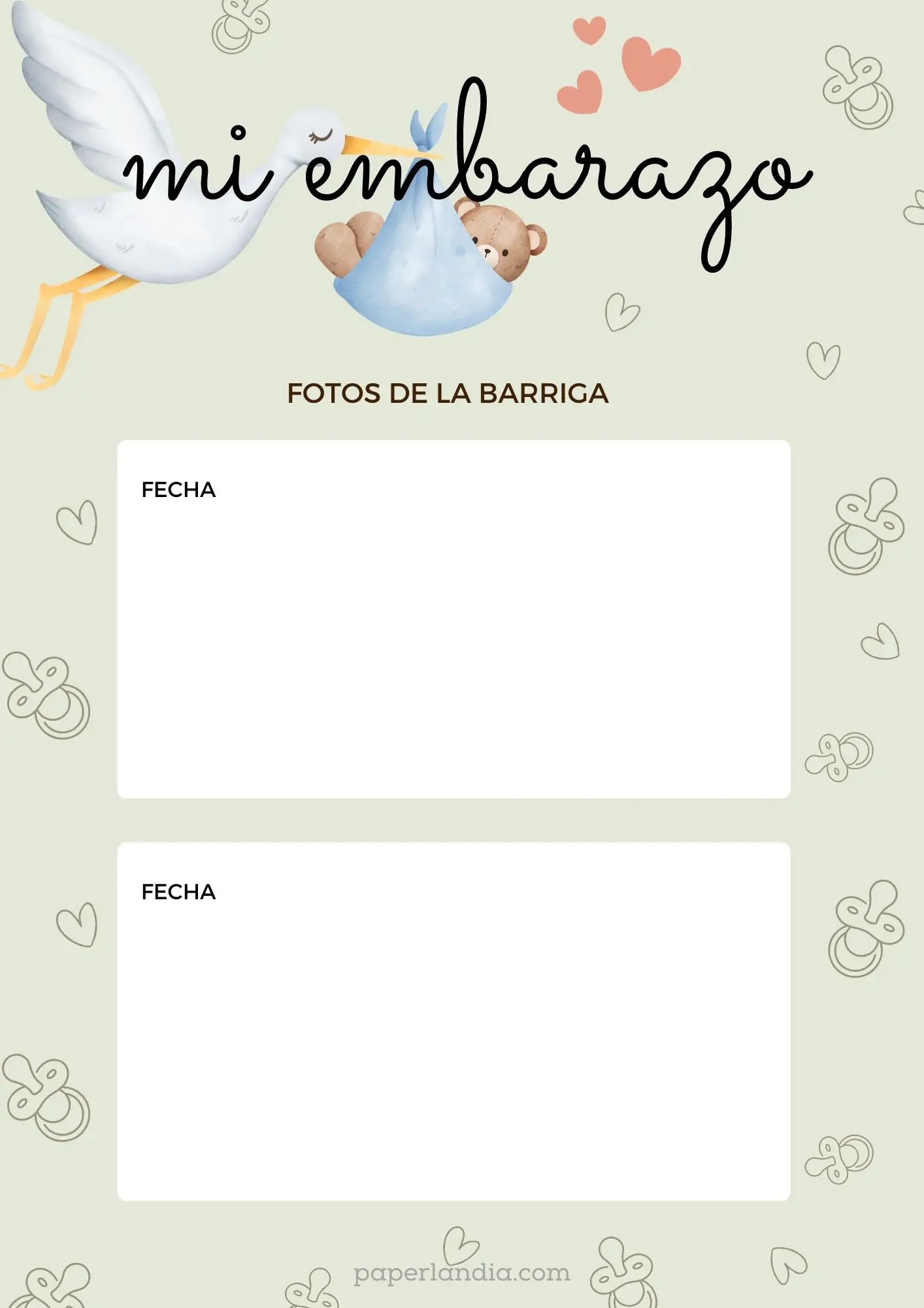 Mi embarazo: fotos de la barriga verde V1-09